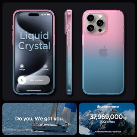 SPIGEN LIQUID CRYSTAL IPHONE 15 PRO GRADATION PINK