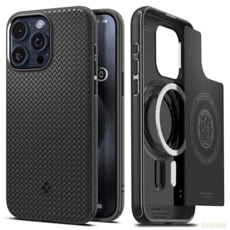 SPIGEN MAG ARMOR MAGSAFE IPHONE 15 PRO MATTE BLACK