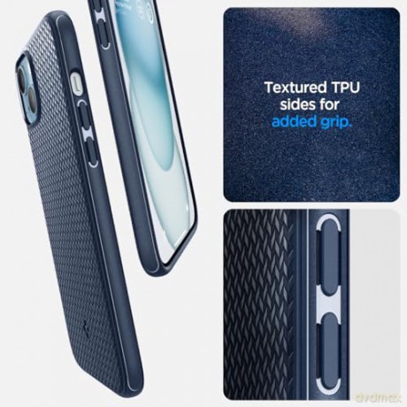 Spigen Mag Armor MagSafe, navy blue - iPhone 15 Plus