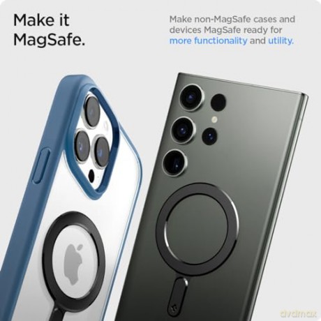 SPIGEN ONETAP RING MAGNETIC MAGSAFE PLATE BLACK