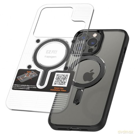 SPIGEN ONETAP RING MAGNETIC MAGSAFE PLATE CARBON