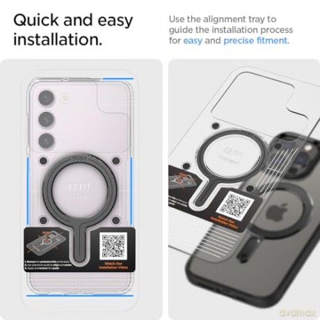 SPIGEN ONETAP RING MAGNETIC MAGSAFE PLATE CARBON