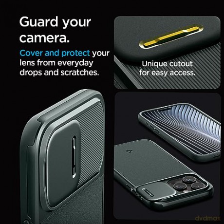 SPIGEN OPTIK ARMOR MAG MAGSAFE IPHONE 15 PRO ABYSS GREEN