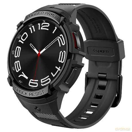 SPIGEN RUGGED ARMOR "PRO" GALAXY WATCH 6 CLASSIC (43 MM) BLACK