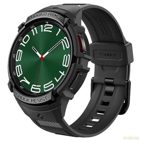 SPIGEN RUGGED ARMOR "PRO" GALAXY WATCH 6 CLASSIC (47 MM) BLACK