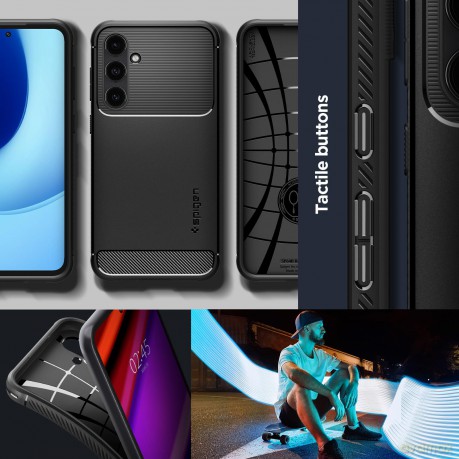SPIGEN RUGGED ARMOR GALAXY S23 FE MATTE BLACK