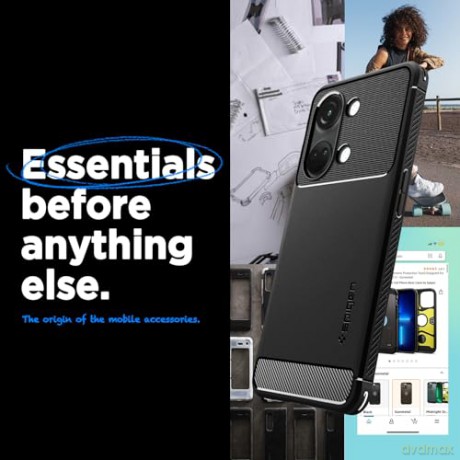 SPIGEN RUGGED ARMOR ONEPLUS NORD 3 5G MATTE BLACK