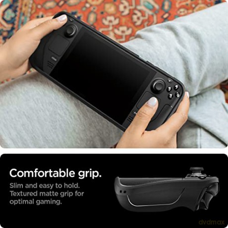 SPIGEN RUGGED ARMOR STEAM DECK MATTE BLACK