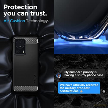 SPIGEN RUGGED ARMOR XIAOMI 13 LITE MATTE BLACK