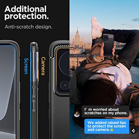 SPIGEN RUGGED ARMOR XIAOMI 13 LITE MATTE BLACK