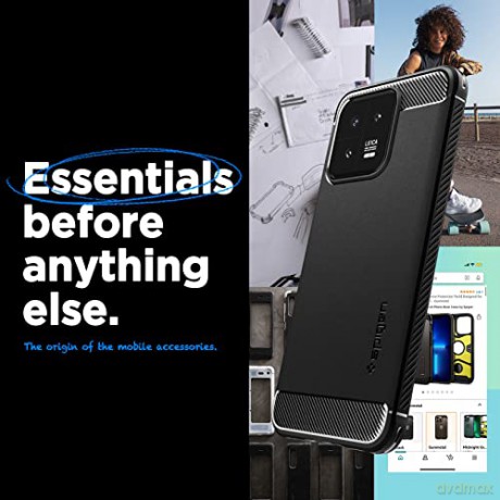 SPIGEN RUGGED ARMOR XIAOMI 13 MATTE BLACK
