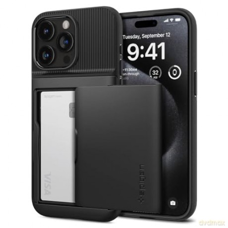SPIGEN SLIM ARMOR CS IPHONE 15 PRO BLACK