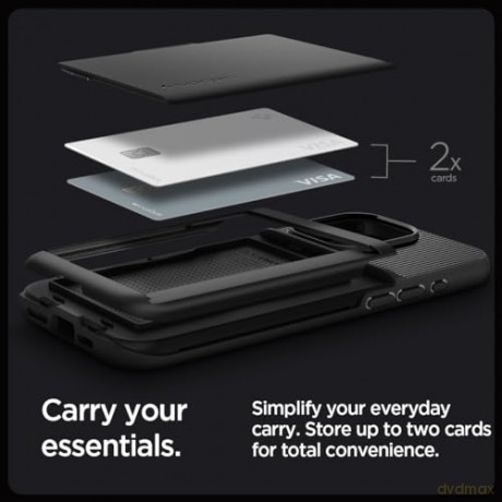 SPIGEN SLIM ARMOR CS IPHONE 15 PRO BLACK