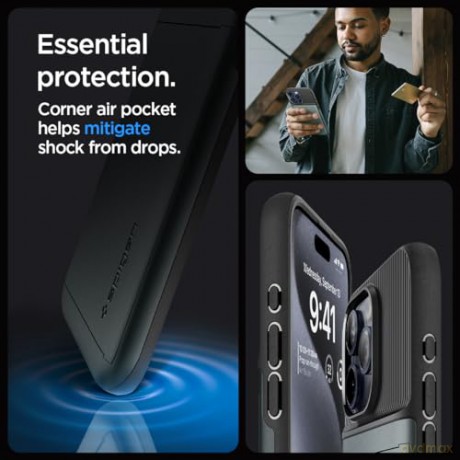 Spigen Slim Armor CS, abyss green - iPhone 15 Pro Max