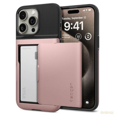 Spigen Slim Armor CS, rose gold - iPhone 15 Pro Max