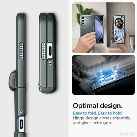 SPIGEN SLIM ARMOR PRO GALAXY Z FOLD 5 ABYSS GREEN