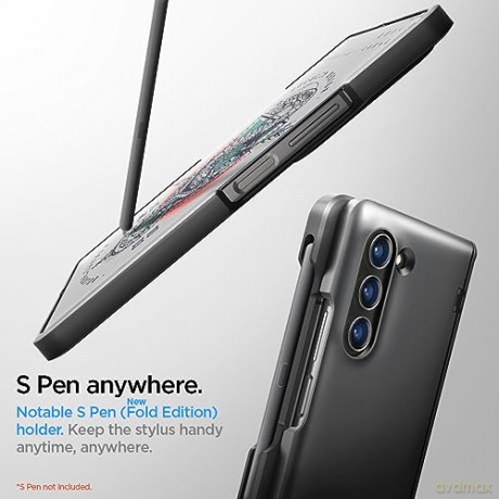 SPIGEN SLIM ARMOR PRO PEN GALAXY Z FOLD 5 BLACK