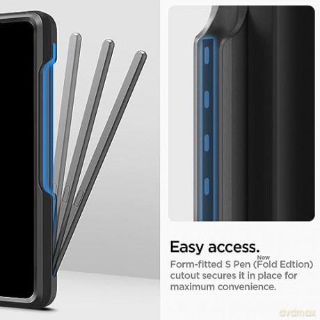 SPIGEN SLIM ARMOR PRO PEN GALAXY Z FOLD 5 BLACK