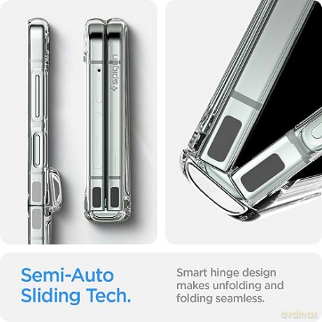SPIGEN THIN FIT "PRO" GALAXY Z FLIP 5 CRYSTAL CLEAR