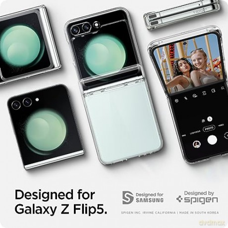 SPIGEN THIN FIT "PRO" GALAXY Z FLIP 5 CRYSTAL CLEAR