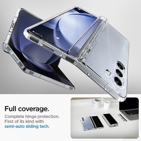 SPIGEN THIN FIT "PRO" GALAXY Z FOLD 5 CRYSTAL CLEAR
