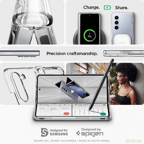 SPIGEN THIN FIT "PRO" GALAXY Z FOLD 5 CRYSTAL CLEAR