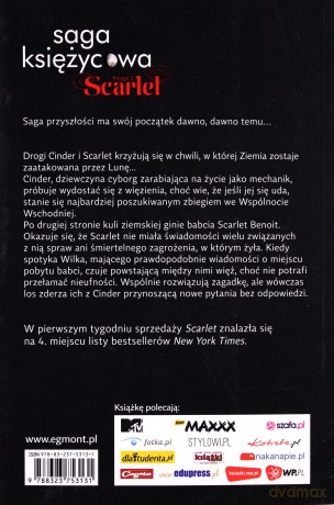 Scarlet księga 2. Saga księżycowa - Marissa Meyer [KSIĄŻKA]