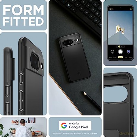 SPIGEN THIN FIT GOOGLE PIXEL 8 BLACK