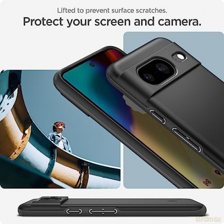 SPIGEN THIN FIT GOOGLE PIXEL 8 BLACK