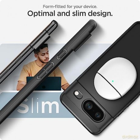 SPIGEN THIN FIT GOOGLE PIXEL 8 BLACK