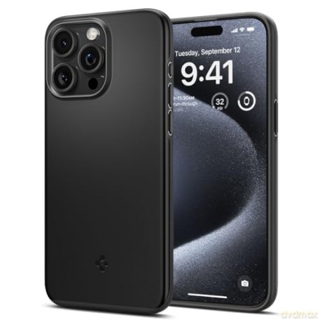 SPIGEN THIN FIT IPHONE 15 PRO BLACK
