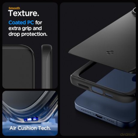 SPIGEN THIN FIT IPHONE 15 PRO BLACK