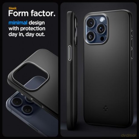 SPIGEN THIN FIT IPHONE 15 PRO BLACK