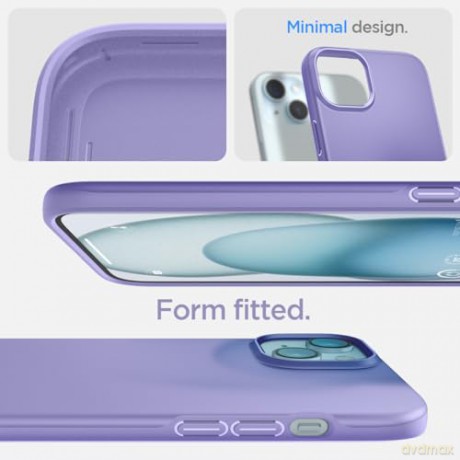 Spigen Thin Fit, iris purple - iPhone 15