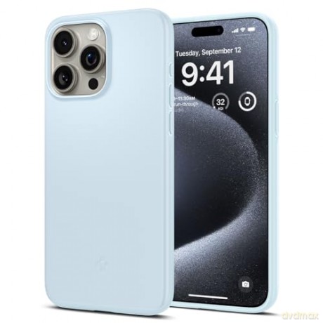 Spigen Thin Fit, mute blue - iPhone 15 Pro