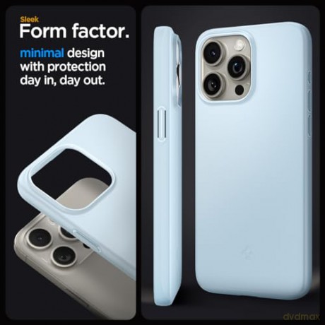 Spigen Thin Fit, mute blue - iPhone 15 Pro