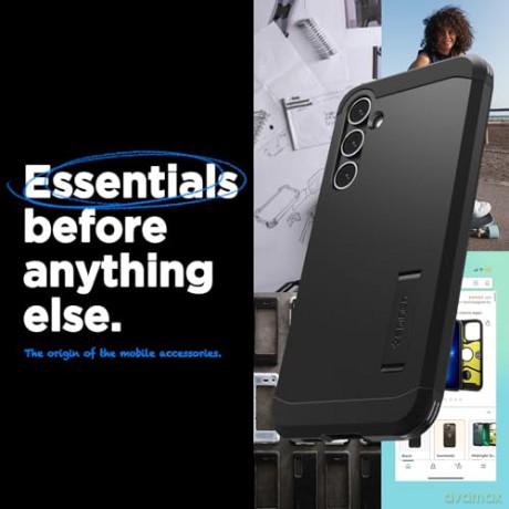 SPIGEN TOUGH ARMOR GALAXY S23 FE BLACK