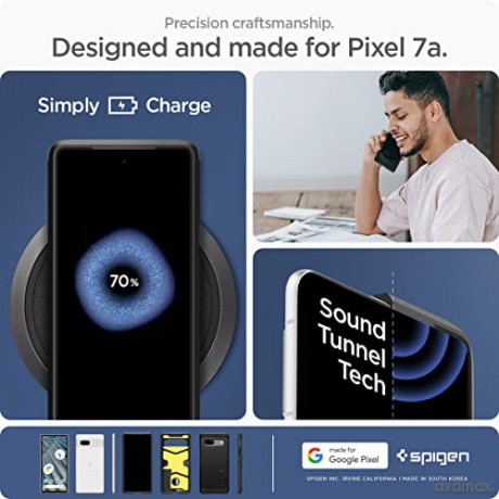 SPIGEN TOUGH ARMOR GOOGLE PIXEL 7A BLACK