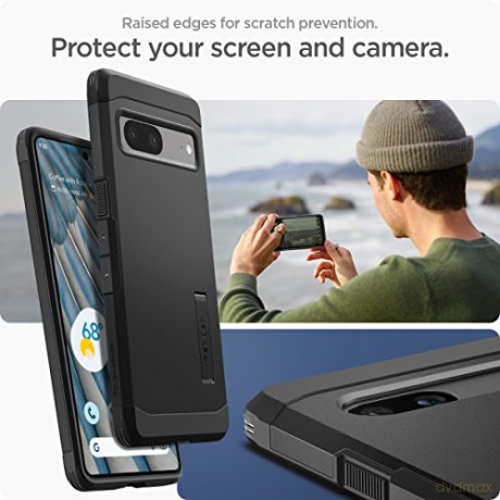 SPIGEN TOUGH ARMOR GOOGLE PIXEL 7A BLACK