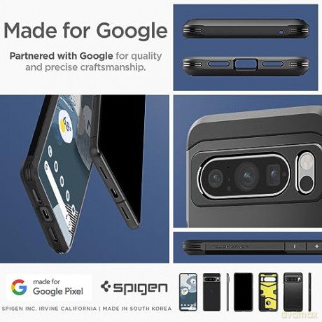 SPIGEN TOUGH ARMOR GOOGLE PIXEL 8 PRO BLACK