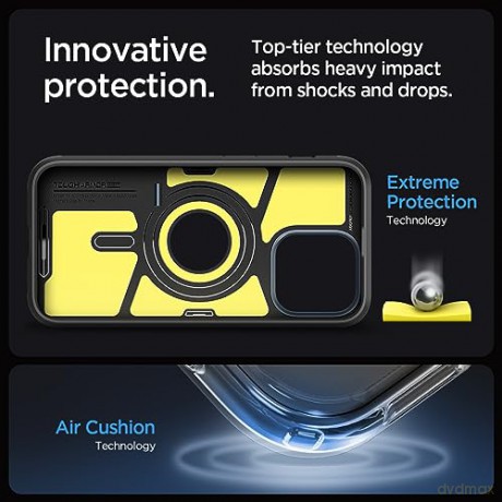 Spigen Tough Armor MagSafe, metal slate - iPhone 15 Pro