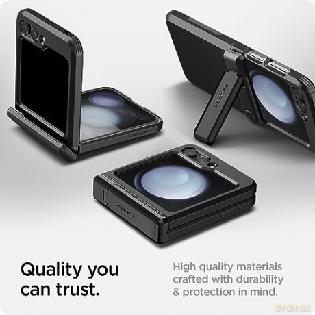 SPIGEN TOUGH ARMOR PRO GALAXY Z FLIP 5 BLACK