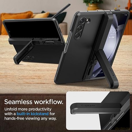 SPIGEN TOUGH ARMOR PRO PEN GALAXY Z FOLD 5 BLACK