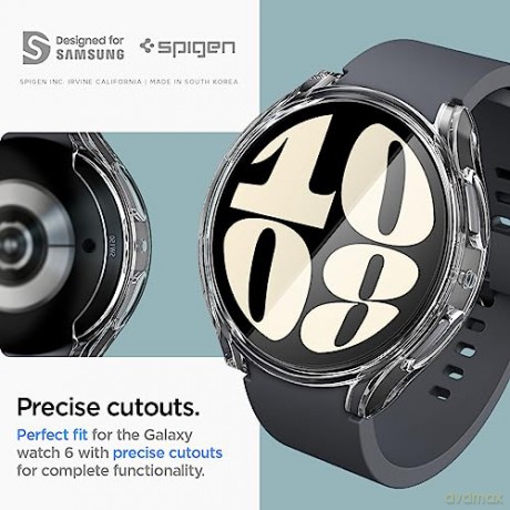 SPIGEN ULTRA HYBRID GALAXY WATCH 6 (44 MM) CRYSTAL CLEAR