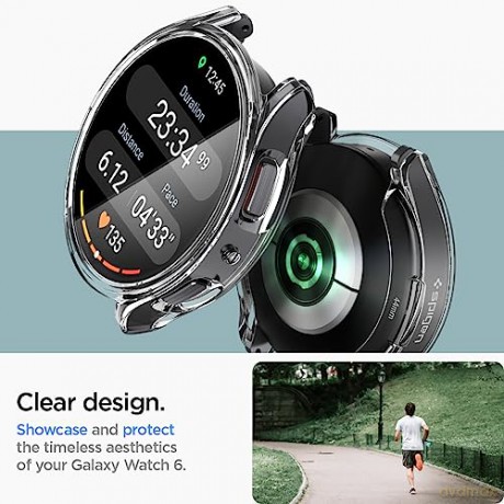 SPIGEN ULTRA HYBRID GALAXY WATCH 6 (44 MM) CRYSTAL CLEAR