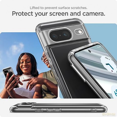 SPIGEN ULTRA HYBRID GOOGLE PIXEL 8 CRYSTAL CLEAR