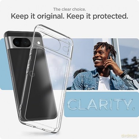 SPIGEN ULTRA HYBRID GOOGLE PIXEL 8 CRYSTAL CLEAR