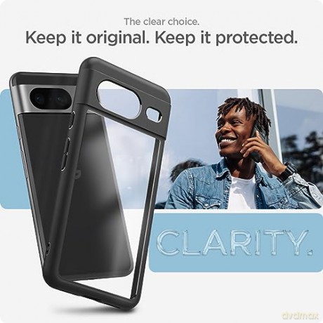 SPIGEN ULTRA HYBRID GOOGLE PIXEL 8 MATTE BLACK