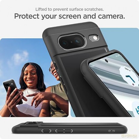 SPIGEN ULTRA HYBRID GOOGLE PIXEL 8 MATTE BLACK
