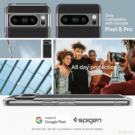 SPIGEN ULTRA HYBRID GOOGLE PIXEL 8 PRO CRYSTAL CLEAR